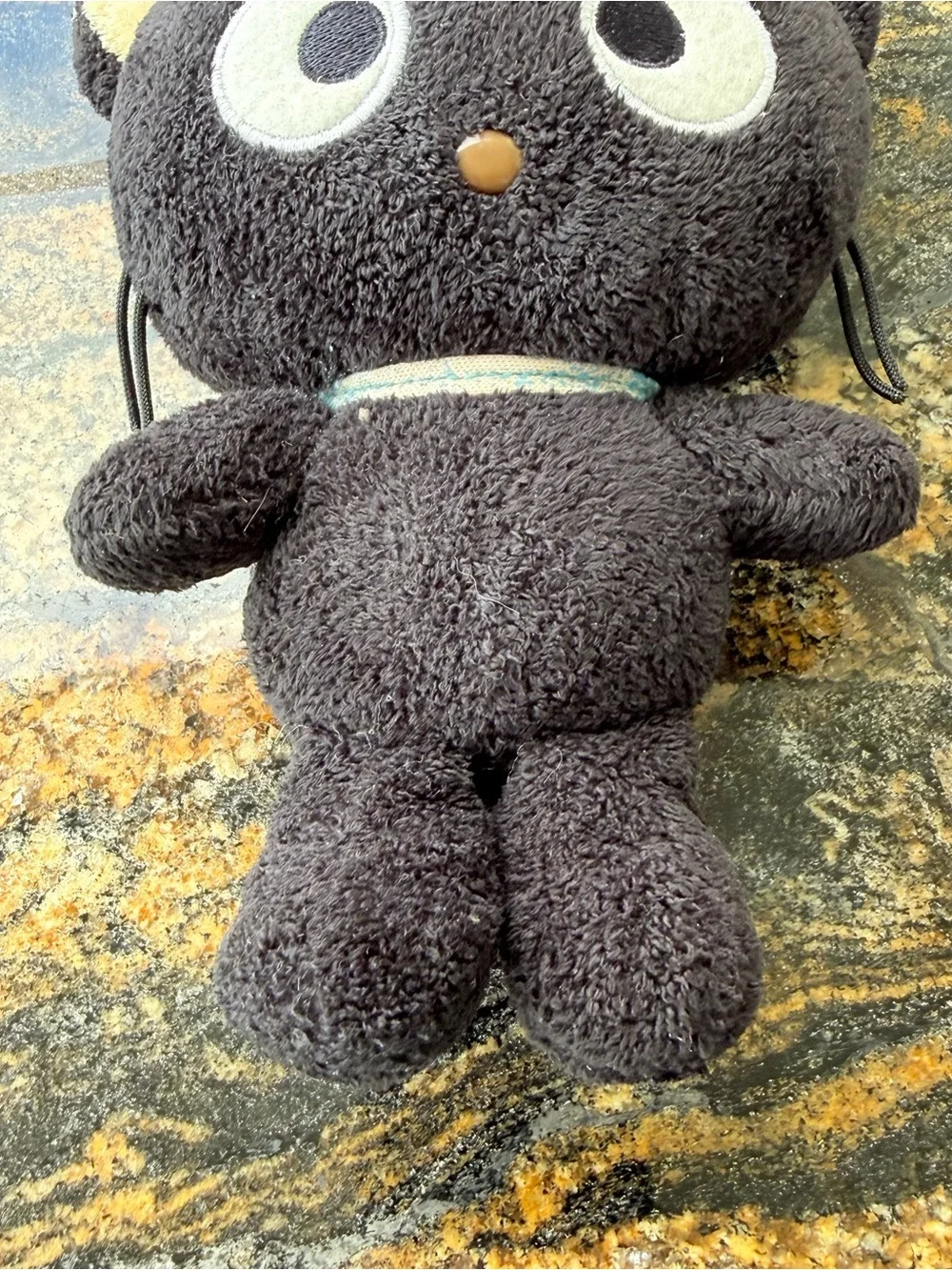 Sanrio Nakajima Chococat 1996 04 Black Plush 8” Stuffed Animal Whiskers Vintage